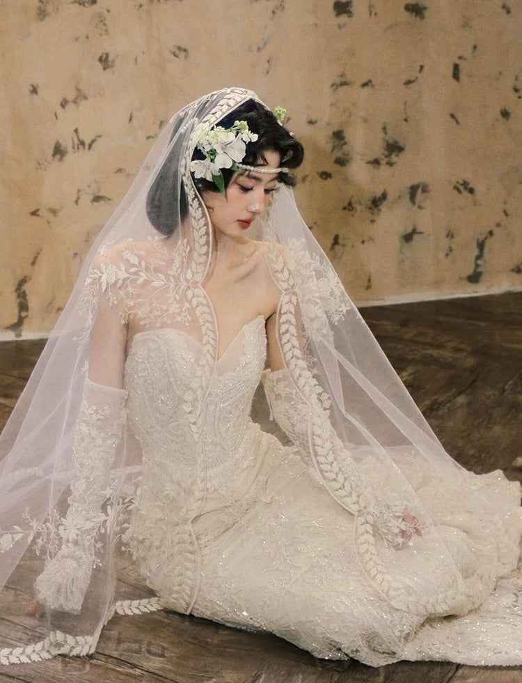 Little Mermaid-Inspired Wedding Dress